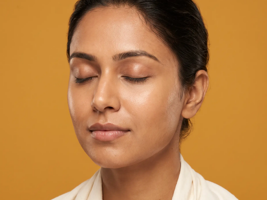 Step 1: Prep — clean, dry skin