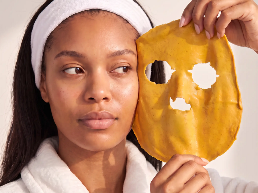 Step 5: Rest, then peel the mask away in one piece